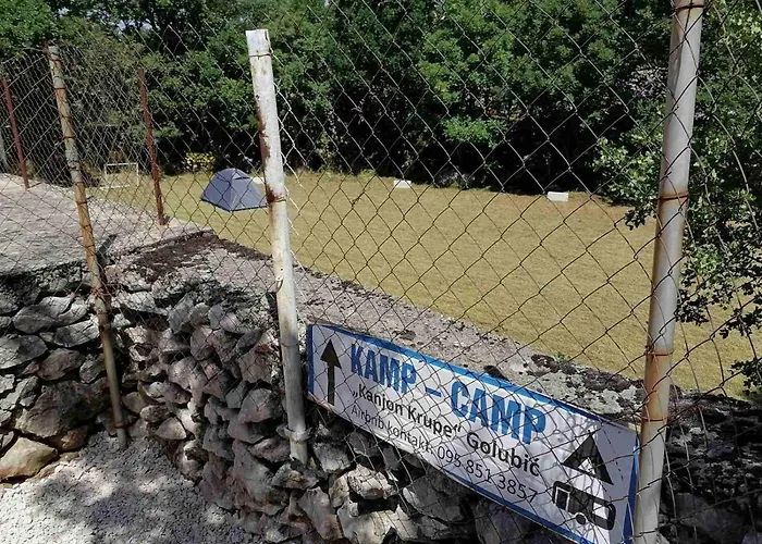 Kamp Kanjon Krupa Golubic (Zadar)